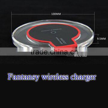 Fashion!qi standard wireless charger android tablet charger for galaxy note 1