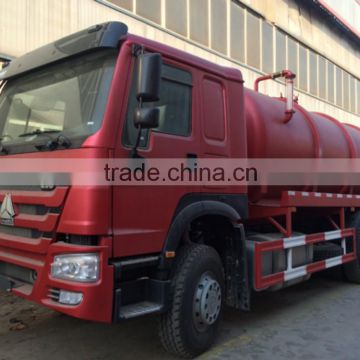 2015 yuanyi 5-16 cbm capcity sewage suction truck with high quality and low price euro2