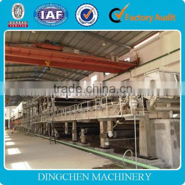 1092mm Cultural Paper Machine/ High Speed Writting Paper Newspaper Making Line