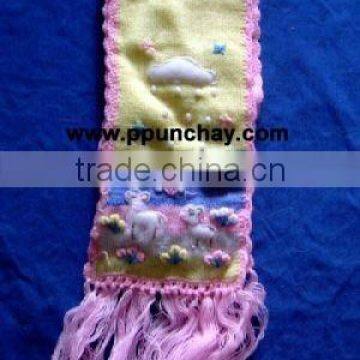 Arpillera Scarf for Children Peru