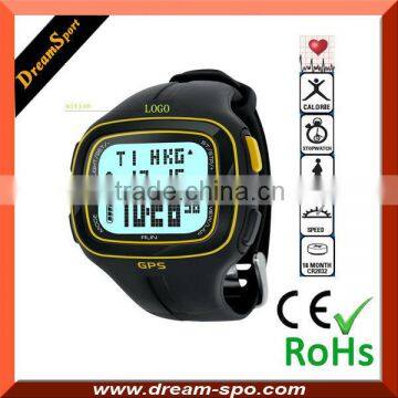 Wristwatch GPS Receiver + Location Finder with Display Screen GPS tracker pocket watch