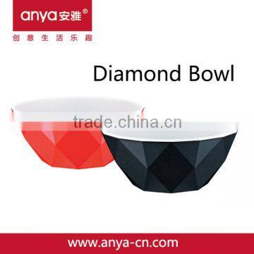 D693 100% melamine plastic mini diamond bowl