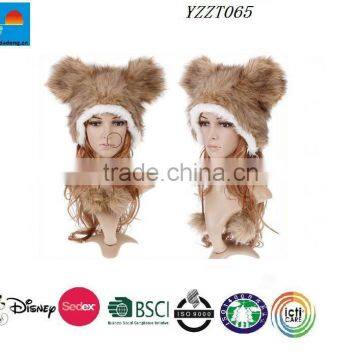 winter animal hat mouse/cute animal hat mouse/new designed animal hat2014