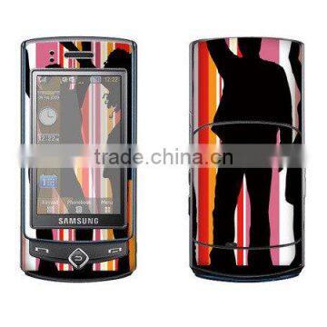 Decal for cell phone