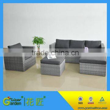 Sectional cheap outdoor wicker furniture rattan sofa                        
                                                Quality Choice