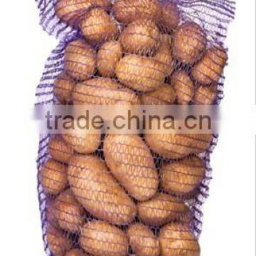 50x80cm Cheap and Good Quality Purple Hdpe Raschel Mesh Net Bags for Potatos and Oinon