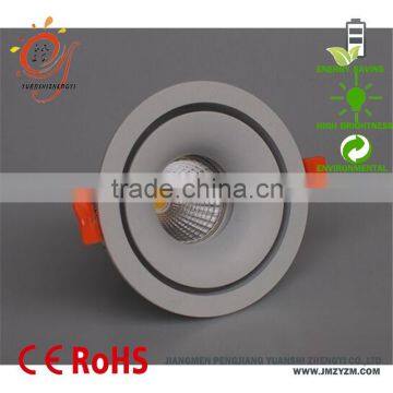 Multifunctional hot selling led downlight white housing led downlight color shift