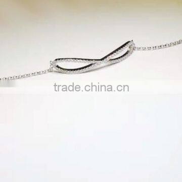 Fashion Bracelet, Crystal Chain Bracelet Wholesale, PT1537