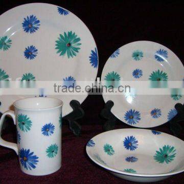 porcelain dinnerware set 16 pcs