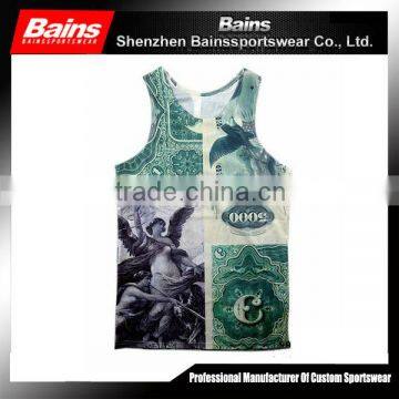 OEM Service Free Design Sublimated Singlet for Girls