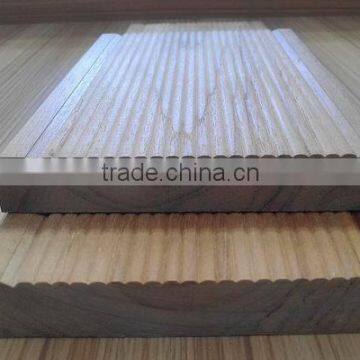 Natural oiled water resistant burma teak wood decking