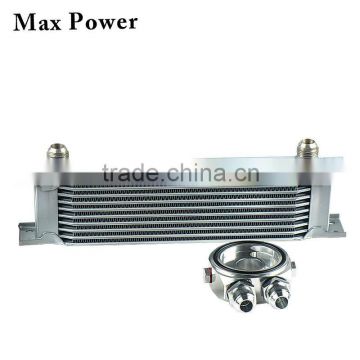 Auto Aluminum Different Row With Different Adapter oil cooler kit Suit for Racing Cars