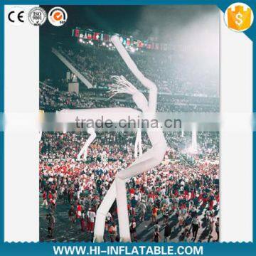 Best-sale square event inflatable sky dancer decoration