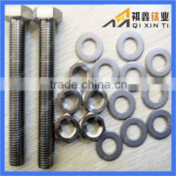 DIN Gr2 Gr5 titanium screw for industrial