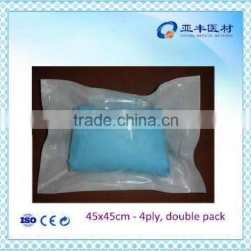 EO sterile double paper package medical surgical lap sponge