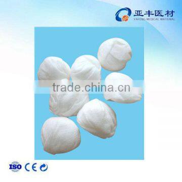 100% cotton gauze ball