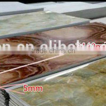 2015 Hot selling 2-18mm imitation marble wall board for decorative interior wall board