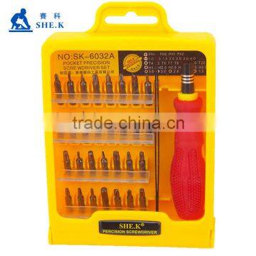 2015 house use hand tool computer/TV/cellphone screwdriver set