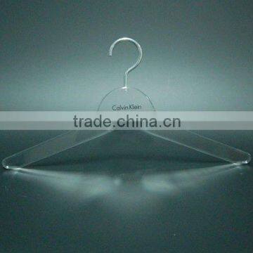 plexiglass hanger / acrylic clothes hanger