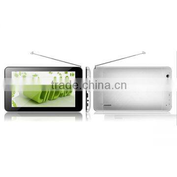 7inch 3g digital tv tablet Dual core MTK8312 for football world cup