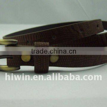 Snake skin PU Belt