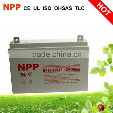 12V 100AH Battery Operated Wireless Security Camera 12 Volt Battery photo-2