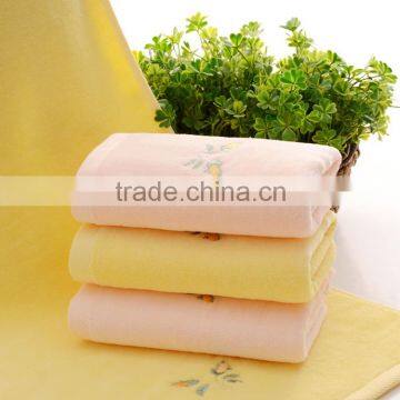 Cut Pile Cotton Face Towel Soft Textile photo-3