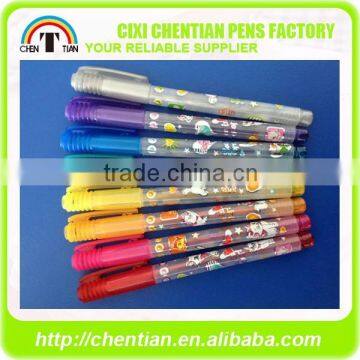 High Quality Multi-color F-908 Glitter Ink Gel Pen