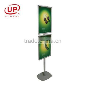 Aluminum sign stand