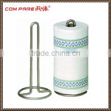 2014 new design chrome plating kitchen tissue stand