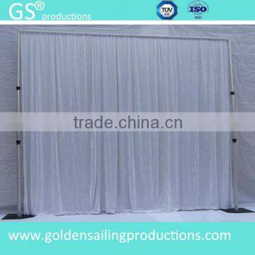 Used pipe and drape for sale, pipe and drape system for wedding decoration                        
                                                Quality Choice