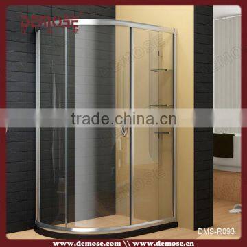 vinyl outdoor glass shower enclosures 90x90