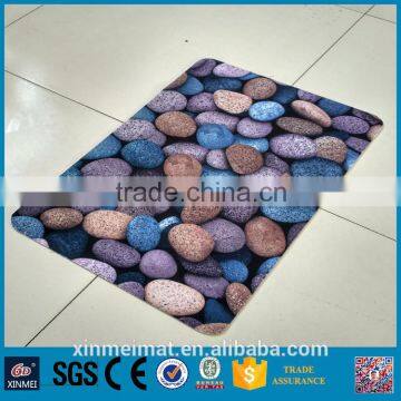 river pebble stone door mat