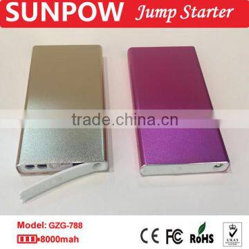 SUNPOW Jump Starter 8,000mAh Super Power Bank Portable 12V Car Battery Charger Jump Starter photo-6
