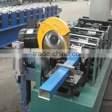 Galvanized steel square downspout tubes metal forming machine