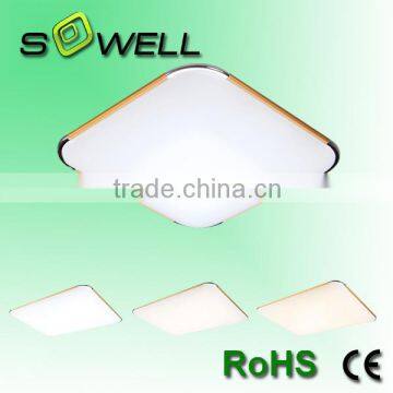 220-240V 96W 65*65cm warm/nature/daylight 3 color changeable by normal switch square led ceiling lights