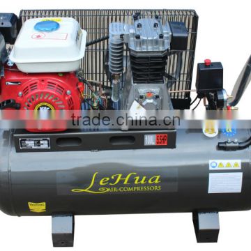 100L 200L 8bar 5.5hp gasoline Petrol engine Italy-style AC piston belt driven air compressor                        
                                                Quality Choice