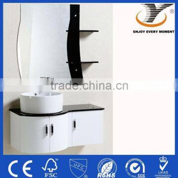 High Gloss White european modern bathroom cabinet