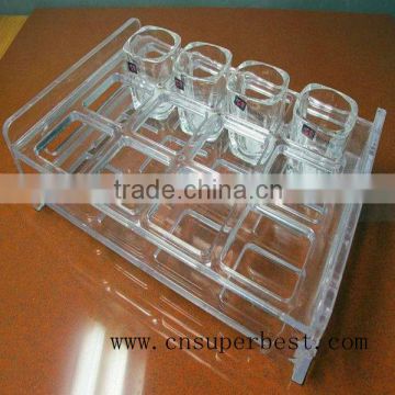 KTV and bar supply glass rack PMMA