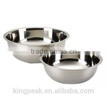 2015 Best Selling Product Stainless Steel Salad Bowl/ Stainless steel mixing/stainless steel soup bowl Bowl/Serving Bowl