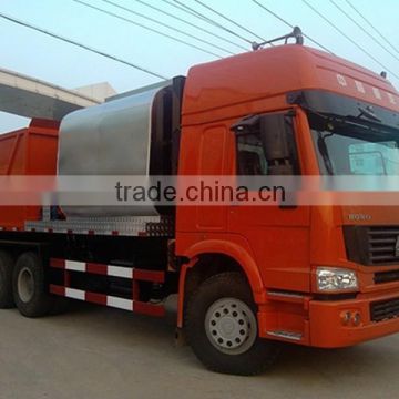 2015 china sinotruk howo synchronous chip sealer truck for road construction