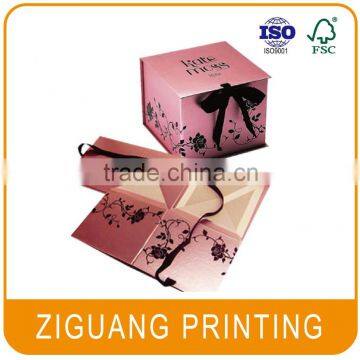 Customized small folding gift box