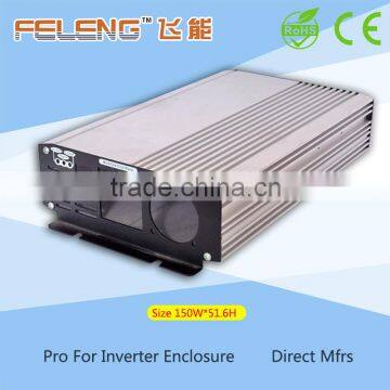 150W*51.6H Power inverter extrusion enclosure