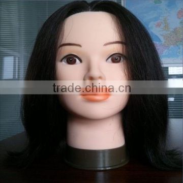 Wholesale human hair training doll head