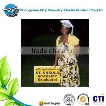 Silkscreen coroplast pp corrugated sheet