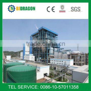 Circulating fluidized boiler for turbine generator power plant boiler