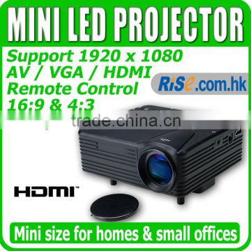 Home Theater 1080p HDMI Playsation HD Multimedia Mini VGA PC USB LED Projector