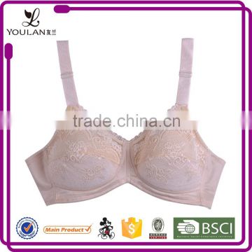 China Wholesale Custom Made Young Lady Spandex / Polyester Nude Sex Bra