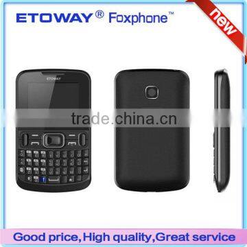 Spreadrum6531 ETOWAY C297 qwerty mobile phone support bluetooth, FM