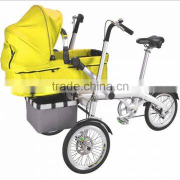 Safety Changeable Mother And 3 Wheel Baby Stroller Bike